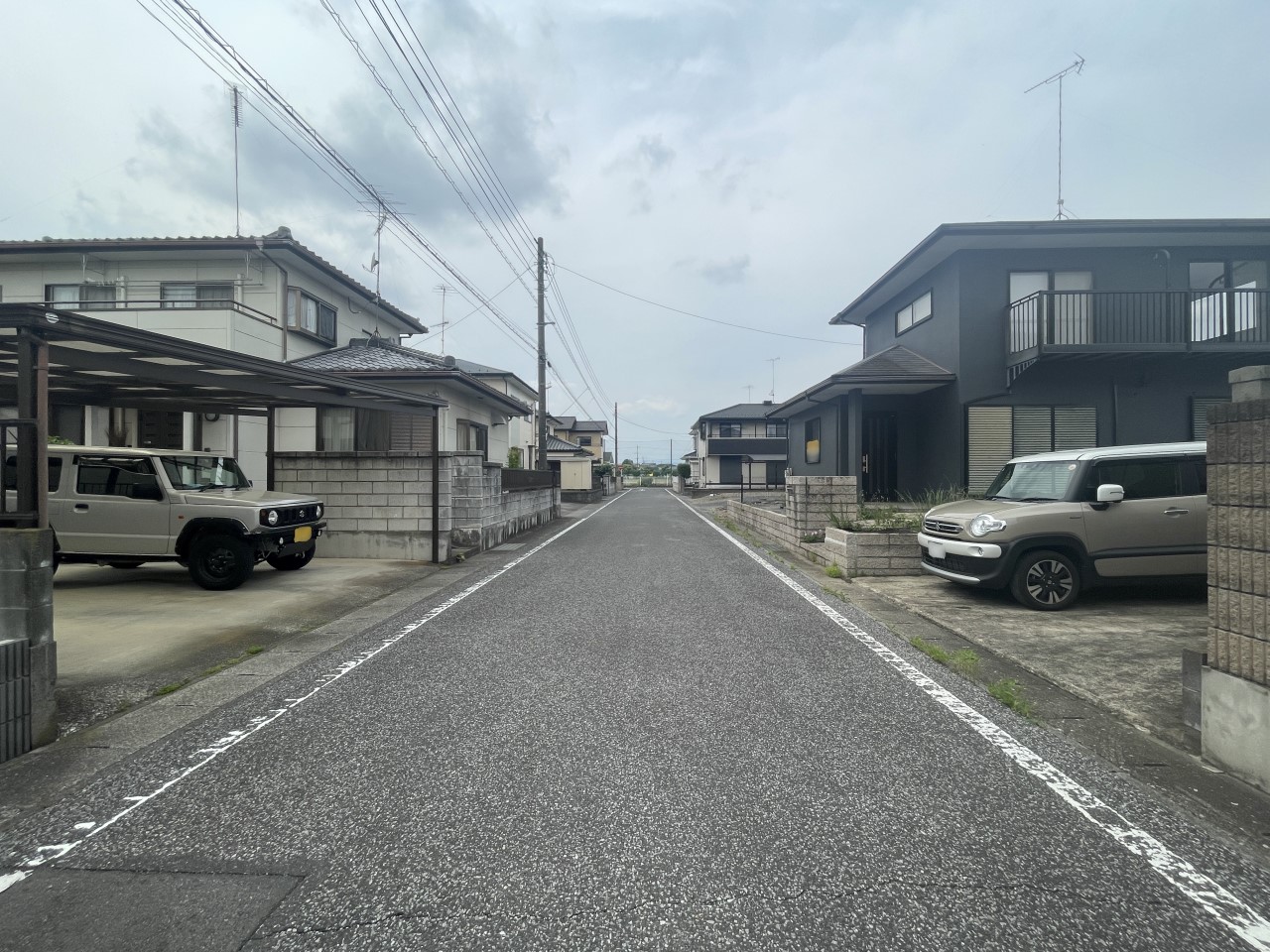 車通りが少なく、小さなお子様がいても安心♪