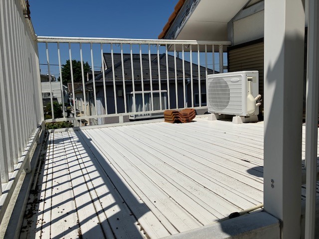 洗濯物がたくさん干せ、日当たりも良いバルコニーです♪