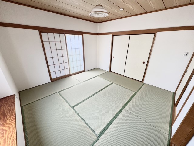 ◆和室8帖|ご家族のくつろぎ場所となる8帖の和室。
