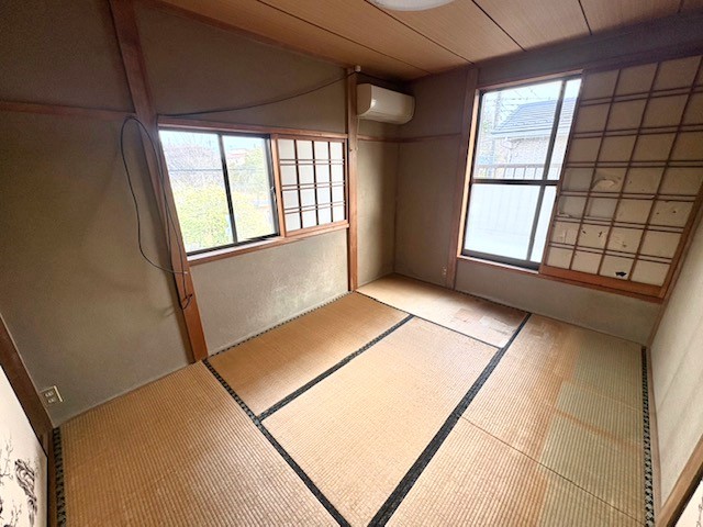 ◆2F和室6帖|2階の和室は寝室にぴったり♪※リフォーム前写真(2026年2月撮影)