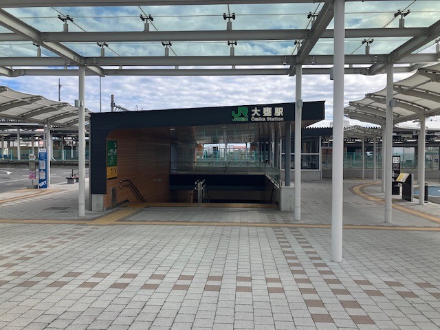 大甕駅(2300m)-