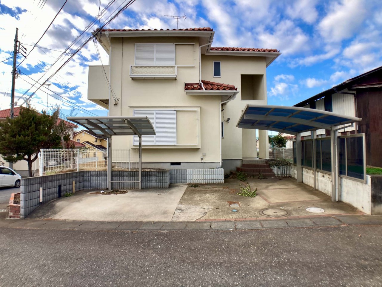 三井ホーム施 工 の開発分譲地内♪