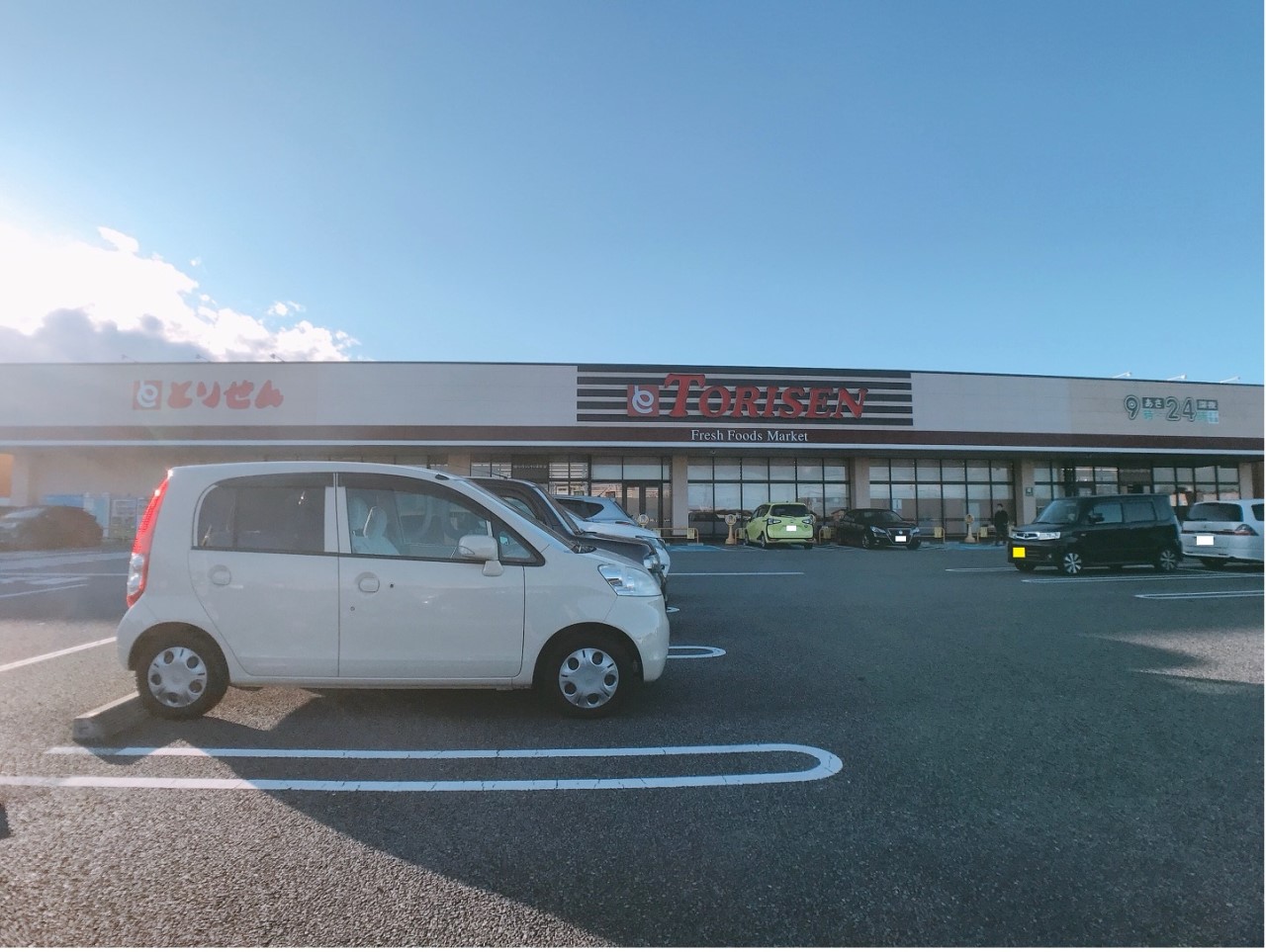 とりせん木田余店(1400m)-