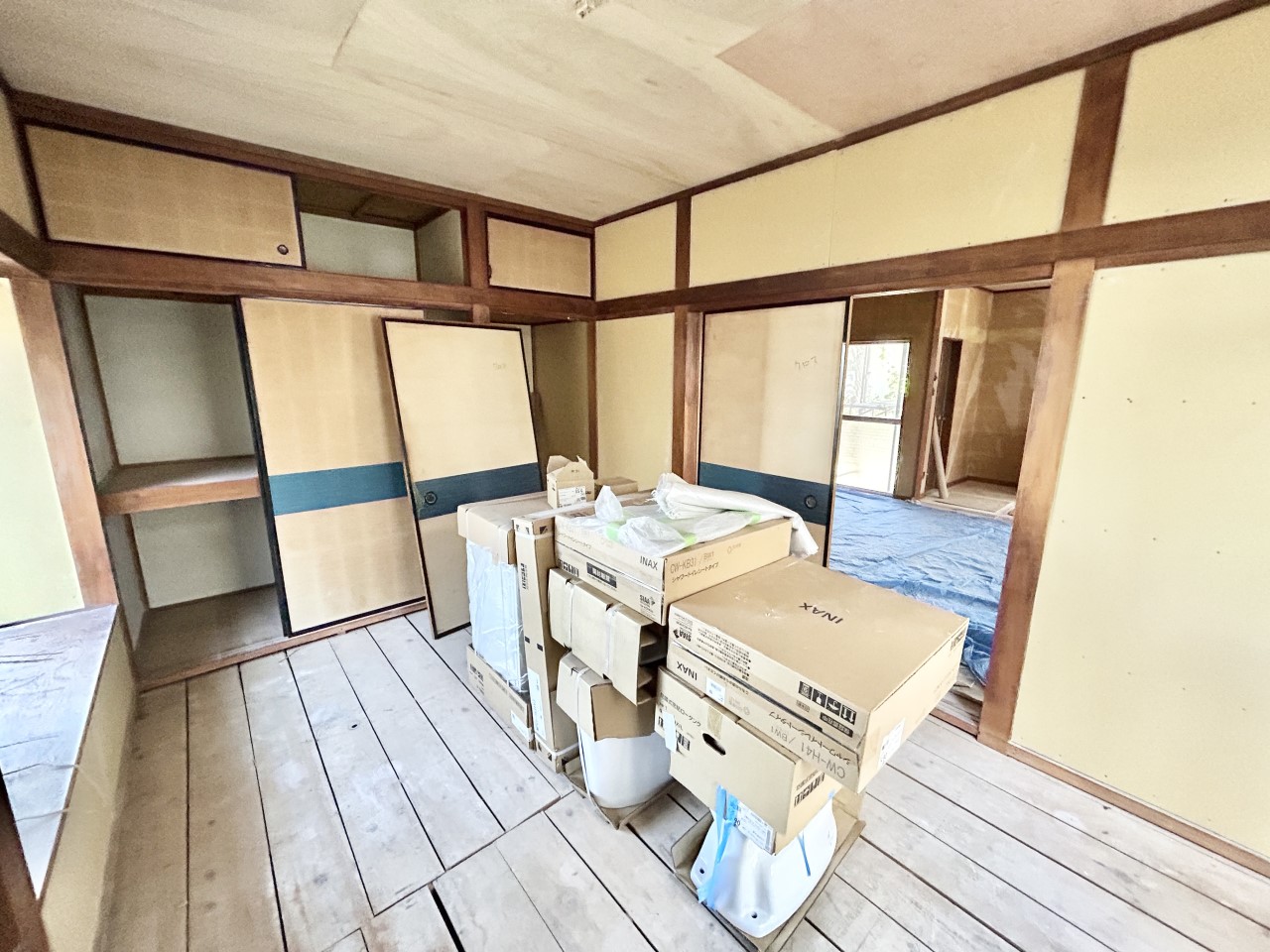 【リフォーム中】リフォーム中もご案内可能です。