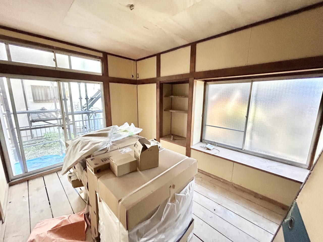 【リフォーム中】リフォーム中もご案内可能です。