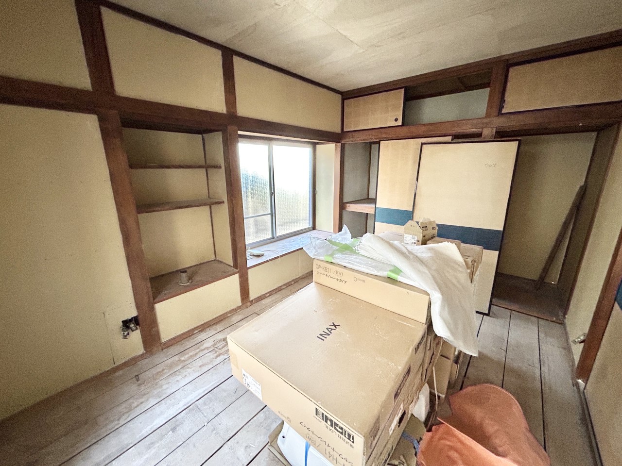 【リフォーム中】リフォーム中もご案内可能です。