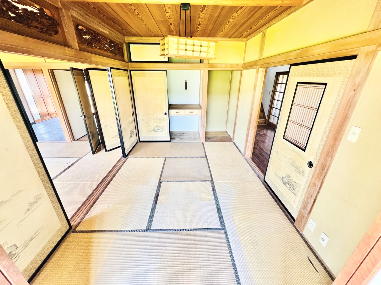 ◆1階和室|お子様のお昼寝スペースや、洗濯物をたたむのに最適です♪