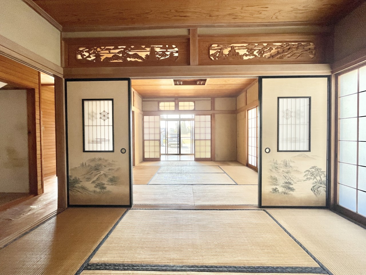 ◆1階和室(リフォーム中)|リフォーム中もご案内可能です。畳表替えします。