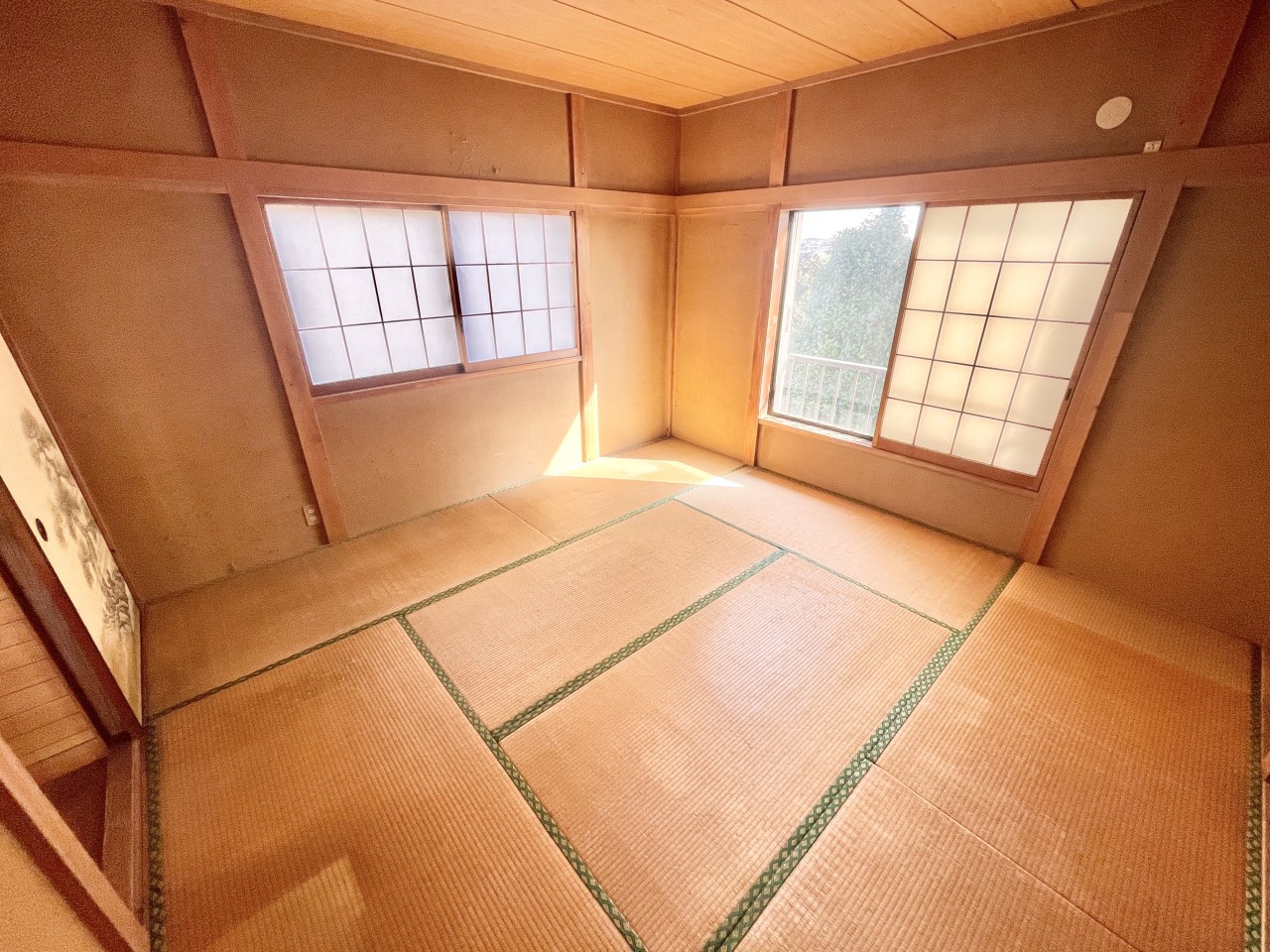 ◆2階和室(リフォーム中)|リフォーム中もご案内可能です。畳表替えします。