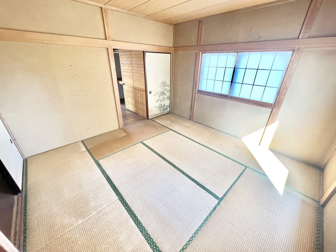 ◆1階和室(リフォーム中)|リフォーム中もご案内可能です。畳表替えします。