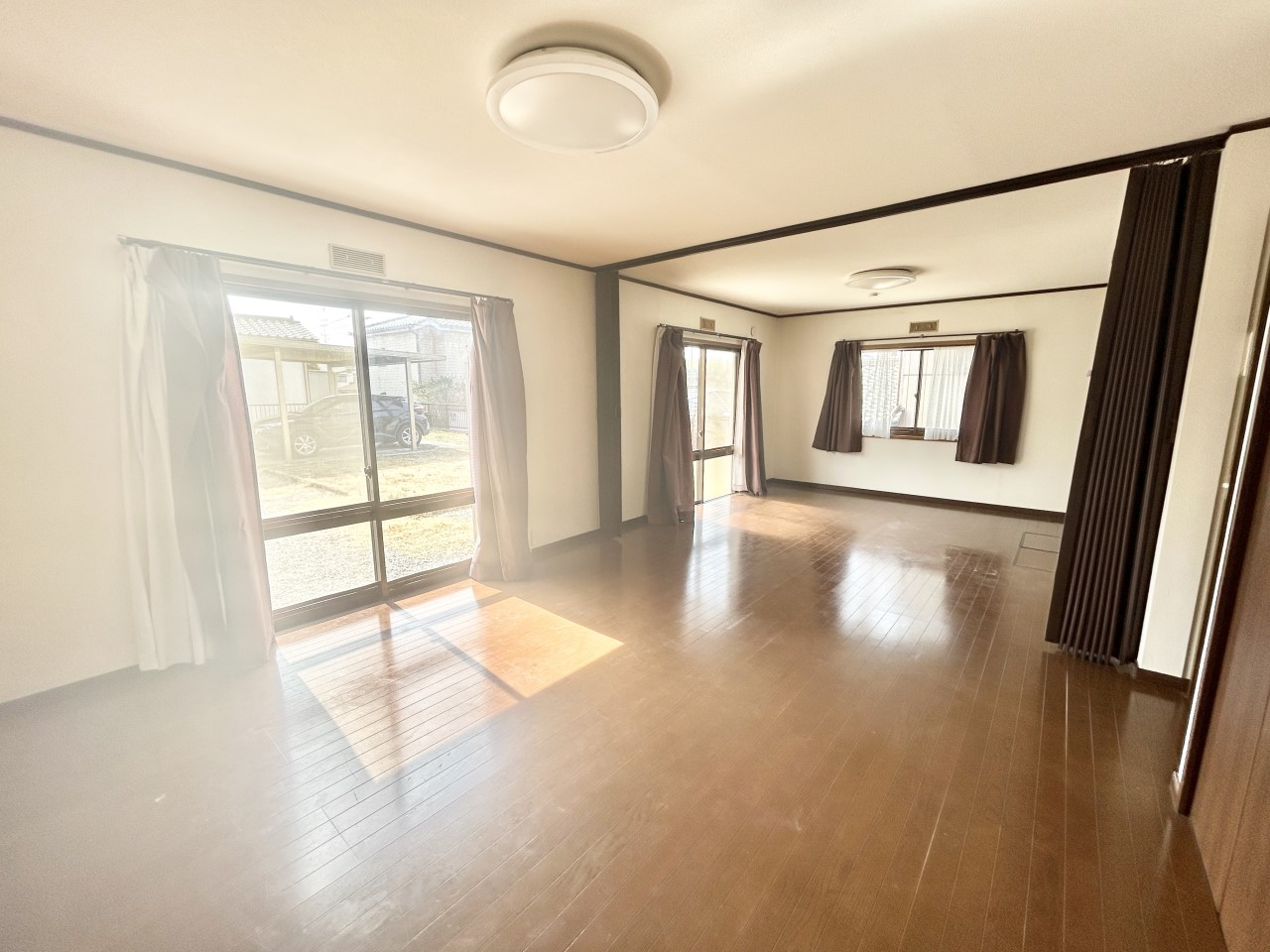 ◆リビング(リフォーム中)|リフォーム中もご案内可能です。