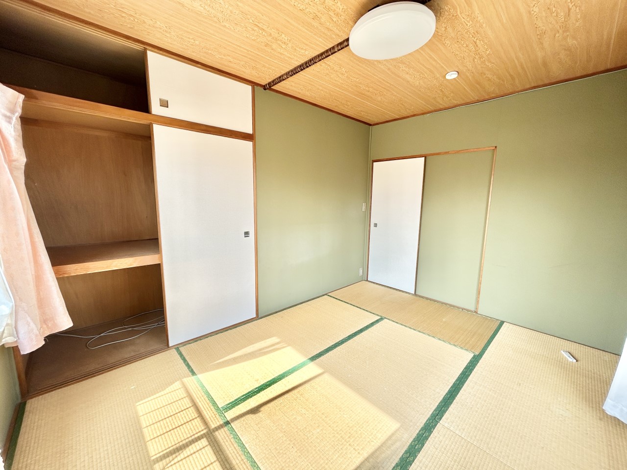 ◆2階和室(リフォーム中)|リフォーム中もご案内可能です。畳表替えします。