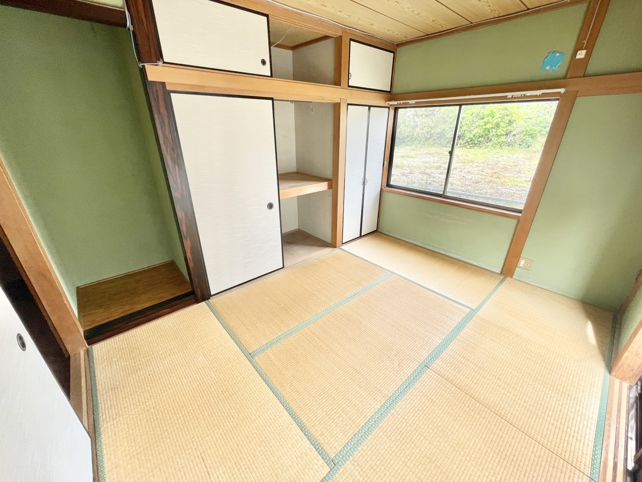 ◆1階和室(リフォーム中)|リフォーム中もご案内可能です。畳表替えします。