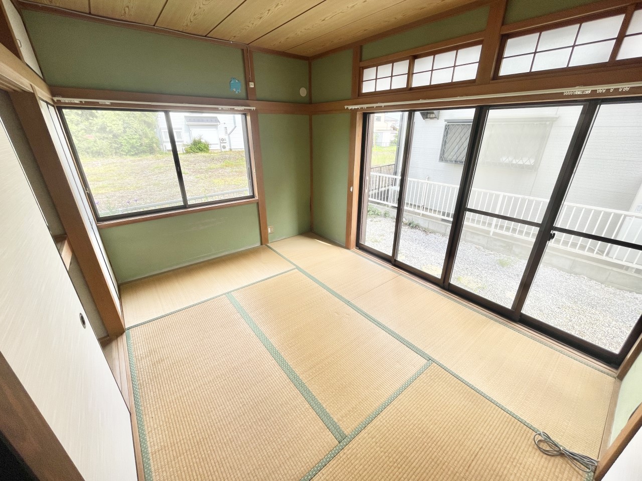 ◆1階和室(リフォーム中)|リフォーム中もご案内可能です。畳表替えします。