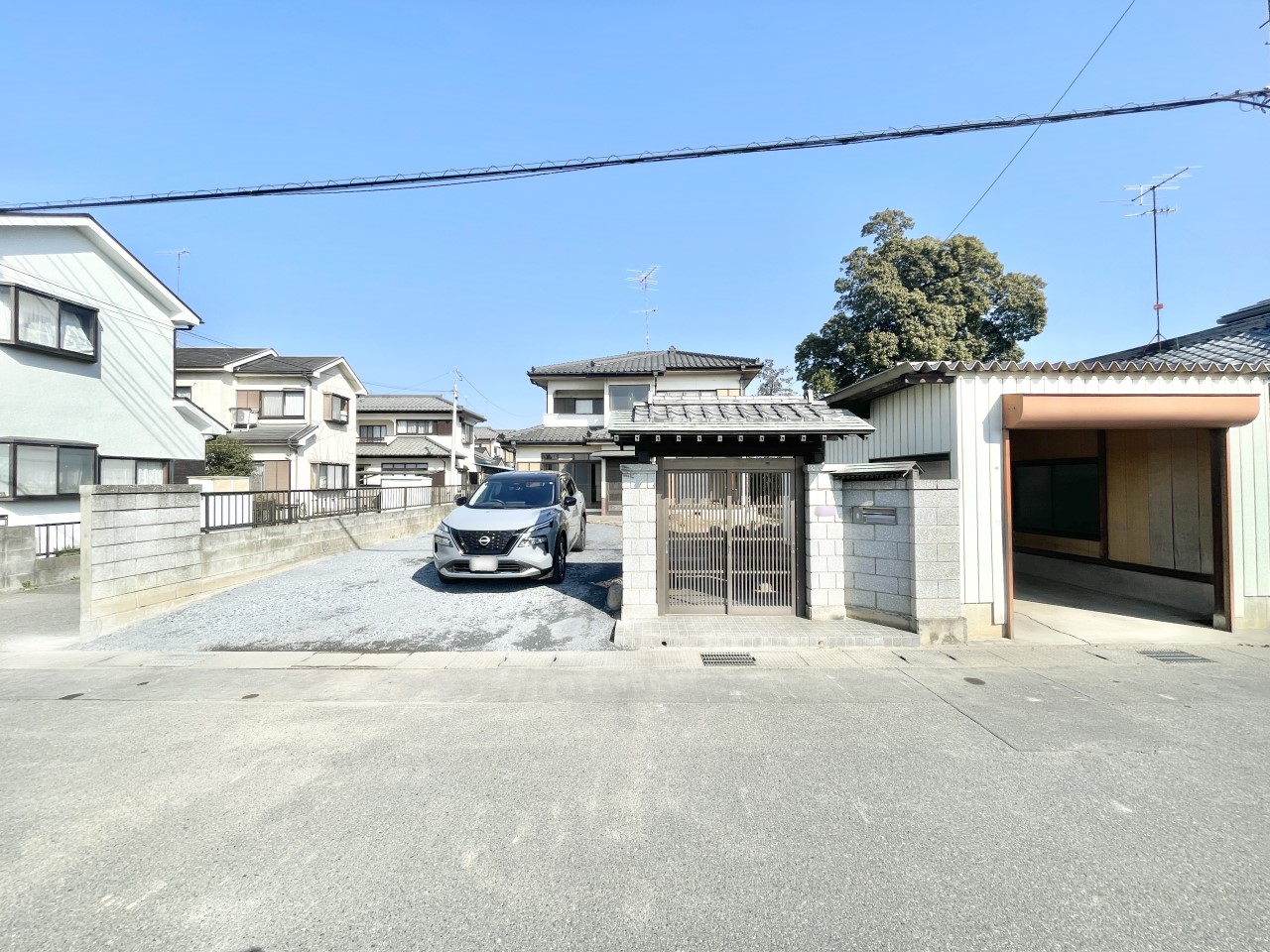 ◆外観(リフォーム中)|リフォーム中でもご案内可能です。