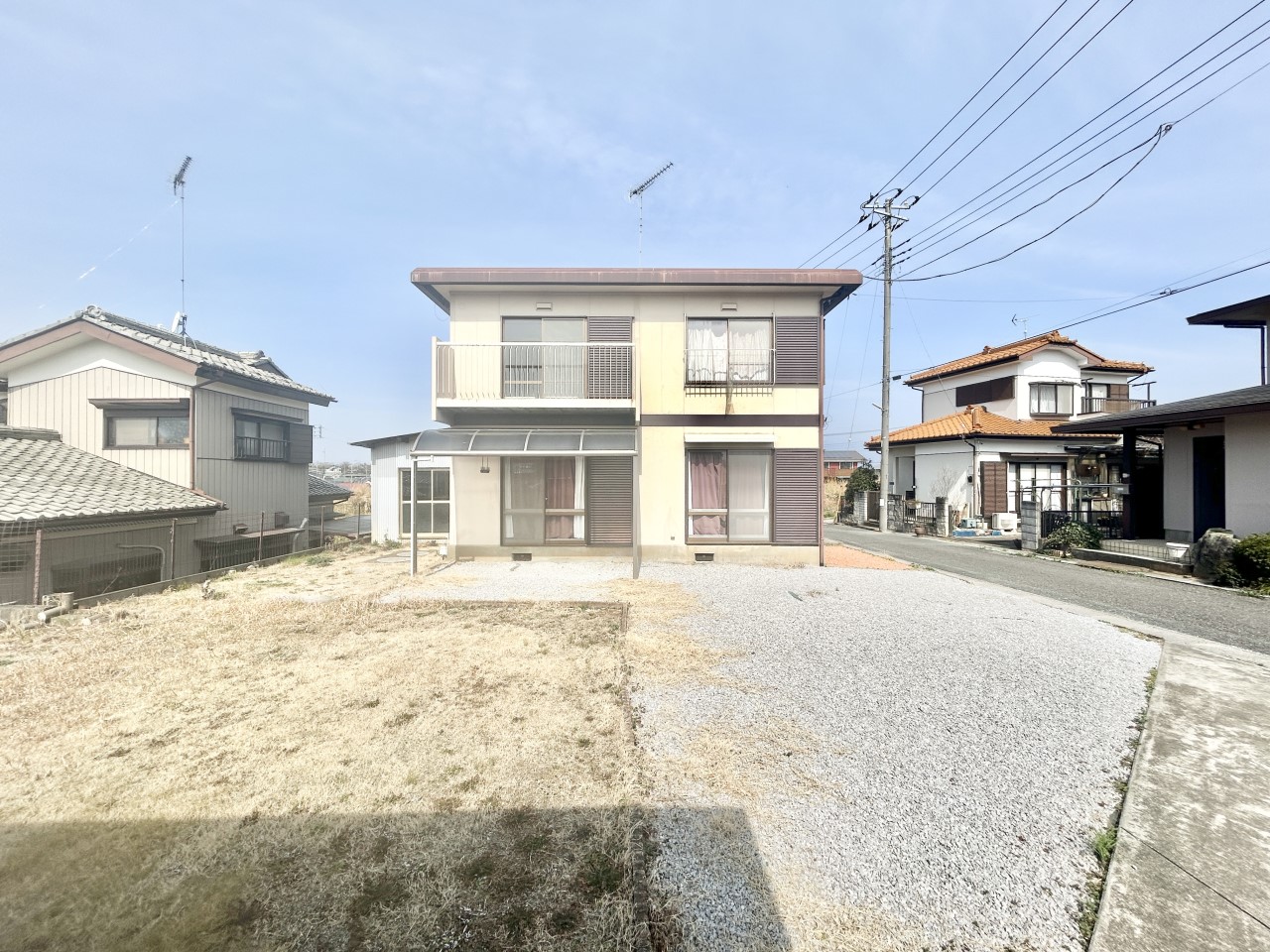 ◆外観(リフォーム中)|リフォーム中もご案内可能です。