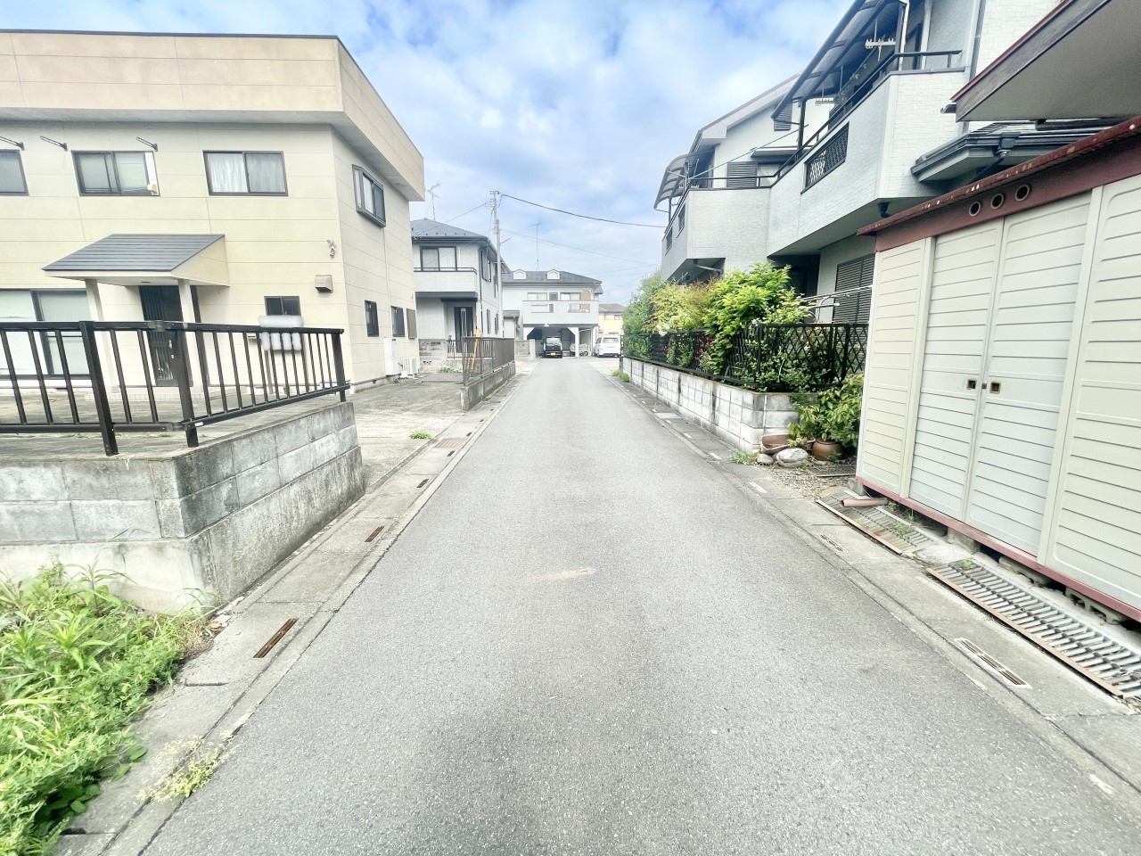 ◆前面道路|約4.1m。閑静な住宅街で駐車も落ち着いて出来ます!