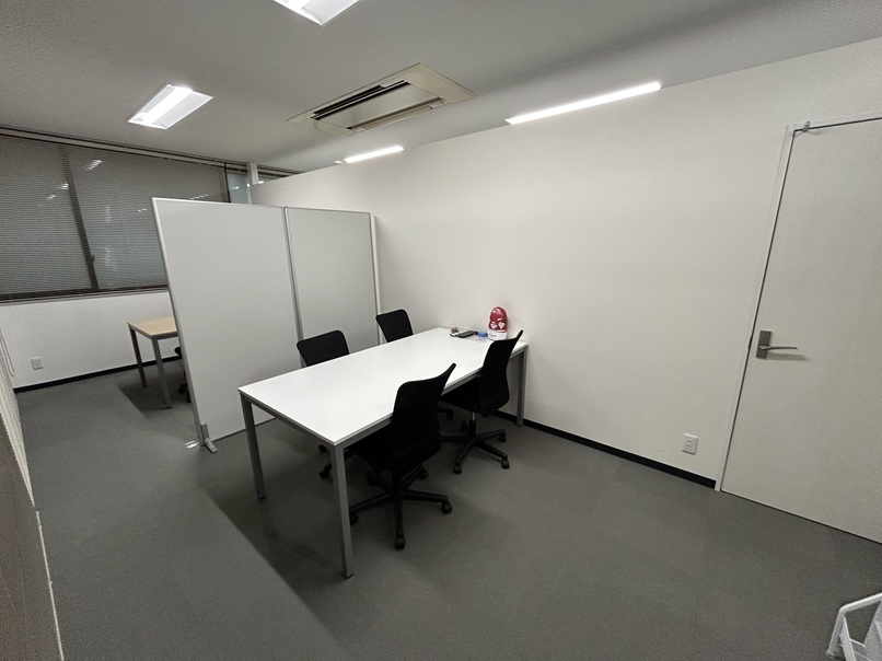 店内には広い接客スペースがあります！